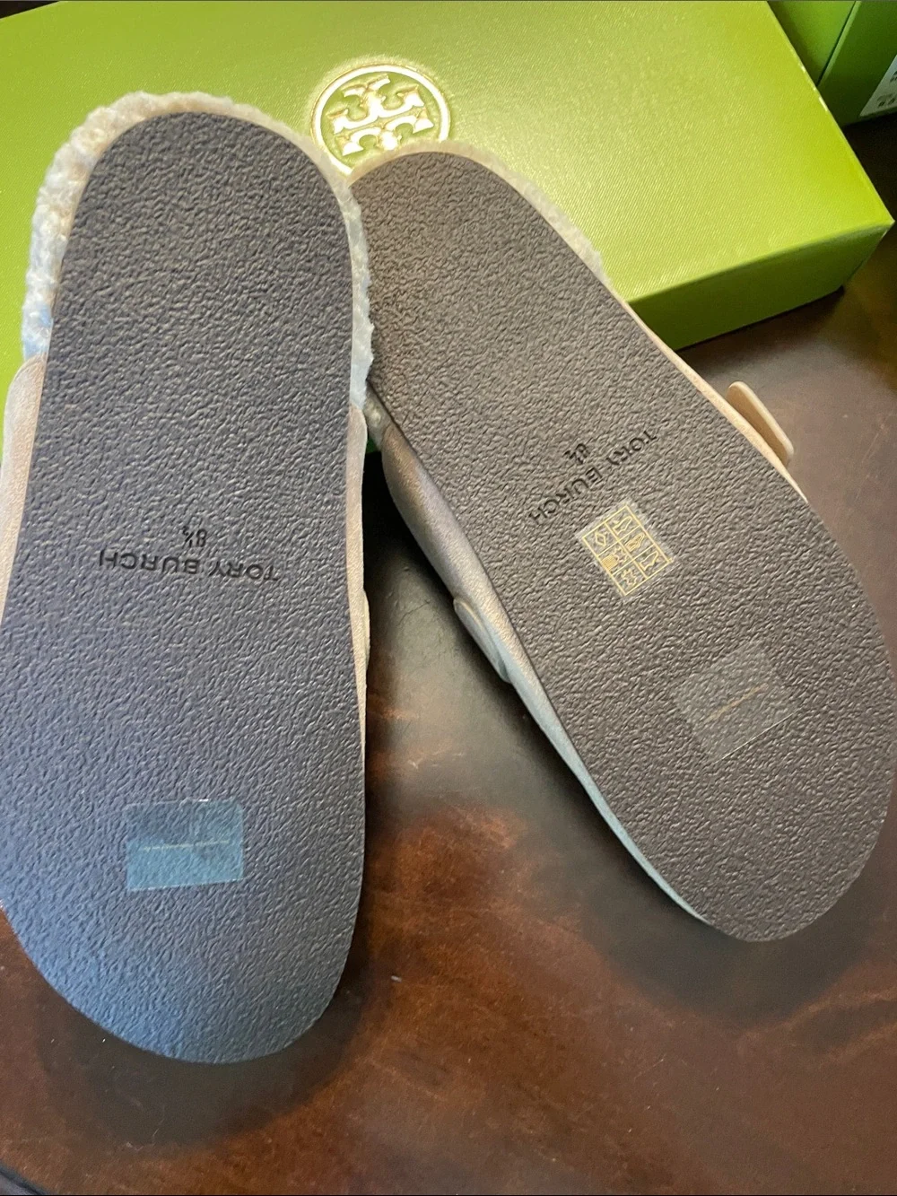 NIB Tory Burch Mellow Mule - Taupe - Size 8.5